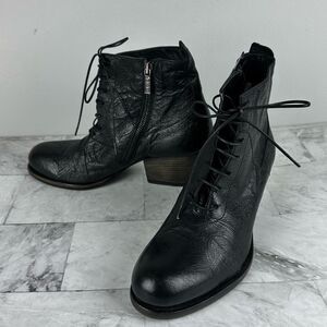 New I.N.K. Tooled leather boots booties size EU 37 Italy